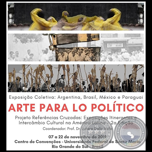 Arte para lo Político - REFERENCIAS CRUZADAS - Del 7 al 22 de noviembre de 2019